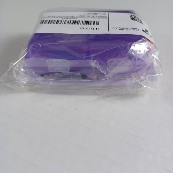 Quwei Pocket Pharmacy With Medicine Labels NEW Purple -Pill Box -Mini Organizer - Picture 5 of 9